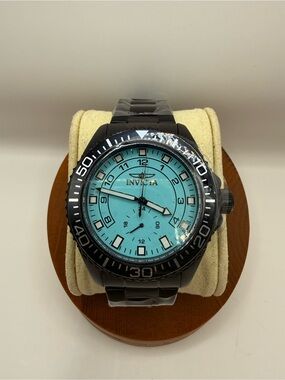Invicta Pro Diver Men's 44mm Watch, Tiffany Blue Dial, Hard Case